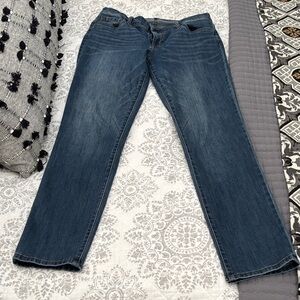 Kut from the Kloth Dark Blue Straight Leg Jeans